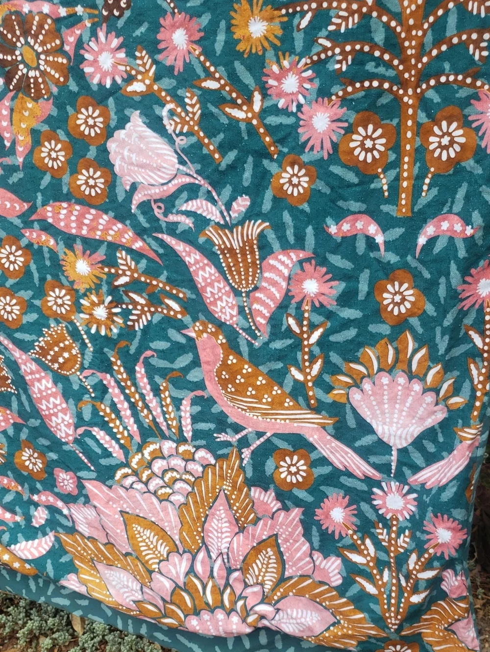 Anthropologie vibrant floral